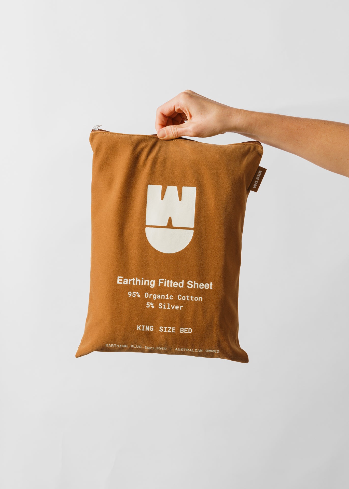Earthing Fitted Sheet - 100% Organic Cotton